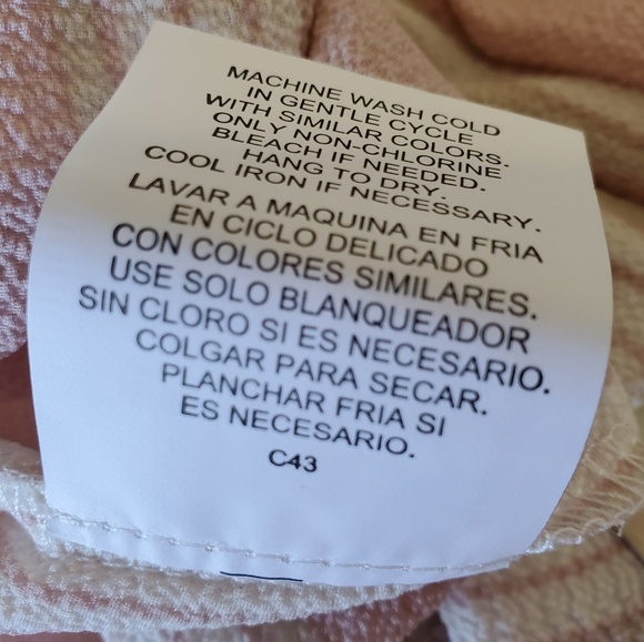 LILY WHITE OFF SHOULDER STRIPED BLOUSE SIZE S - Picture 8 of 8